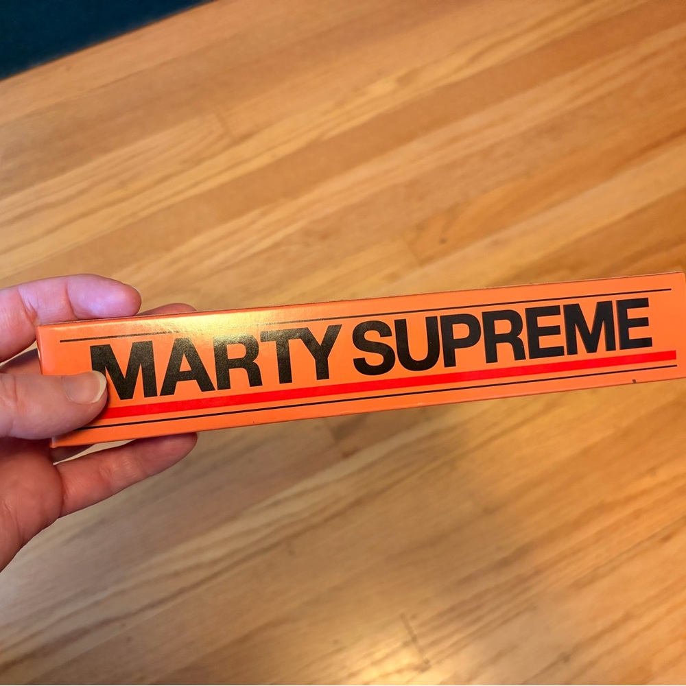 A24 Orange Marty Supreme ping pong balls